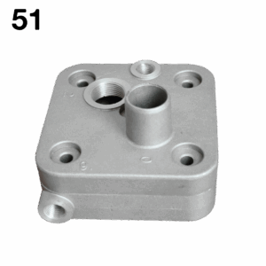 051 / AZ-CW117100 / Cabeza de Aluminio / Compresor / Mercedes 904.