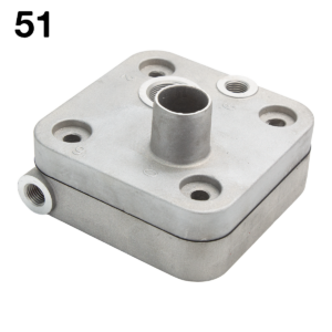 051 / AZ-CW117100 / Cabeza de Aluminio / Compresor / Mercedes 904.