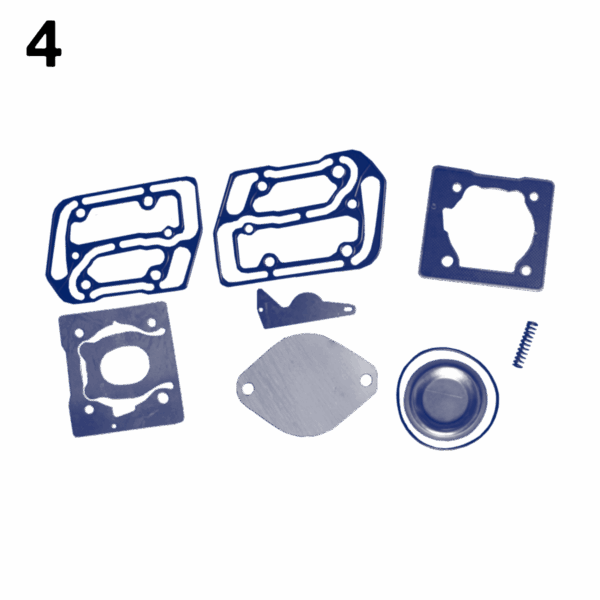 004 / AZ-9111546507-K / Kit De Reparación Cabezal / Compresor / Cummins / ISB.