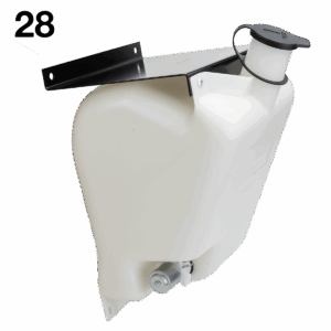 028 / AZ-1-603-5401 / Depósito Líquido Limpia Parabrisas / Kenworth / T600 / T660 / T800 / T300 / T400 / W900.