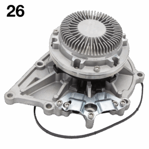 026 / AZ-1-B4722S / Bomba de Agua / Freightliner / Cascadia / DD13 / DD15.