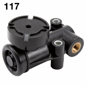 117 / AZ-H00600-POE / Válvula Niveladora de Altura Derecha / Bosch / Man / Scania / Volvo.