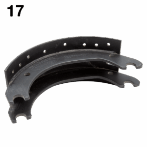 017 AZ-2R0698075B / Zapata / Quick Release / Ancho Balata 4” / Trasera