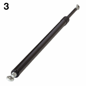 003 / AZ-1-L71-6016 / Amortiguador para cofre / Largo 30.50” / Kenworth / T680 / T880 / Izquierdo.