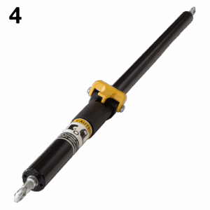 004 / AZ-1-L71-6017 / Amortiguador para cofre / Largo 30.50” / Kenworth / T680 / T880 / Derecho.