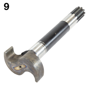 009 / AZ-CS-41016 / Gavilán / 10 Estrías / Izquierda.