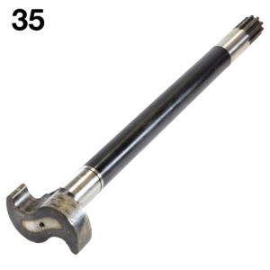 035 / AZ-CS-41542 / Gavilán / 10 Estrias / Eje Tracero / Izquierdo.