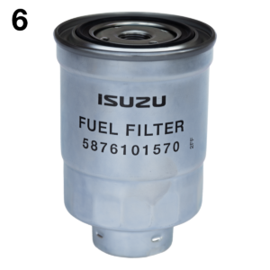 006 / AZ-5876101570 / Filtro de Combustible / Isuzu 450 / 500 / 600.