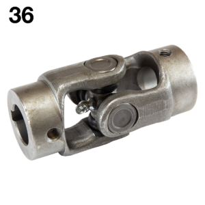 036 / AZ-N 1 1/8 / Nudo Toma de Fuerza / 1 1/8" X 1 1/8" Cuñero De 5/16".