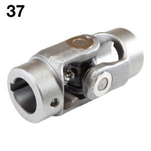 037 / AZ-N 1 1/4 / Nudo Toma de Fuerza / 1 1/4" X 1 1/4" Cuñero De 5/16".
