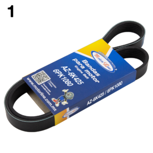 001 / AZ-6K425/6PK1080 / Banda Multi-V 6 Costillas / 1080 mm x 21 mm.