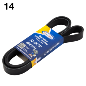 014 / AZ-8K730/8PK1854 / Banda Multi-V 8 Costillas / 1854 mm x 28 mm.